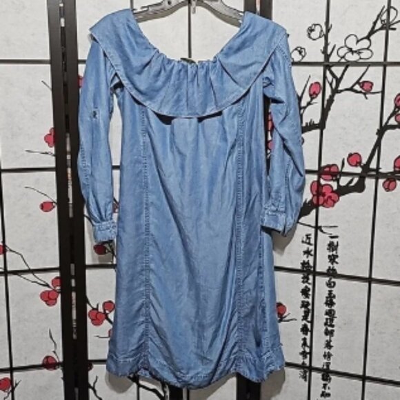 Anthropologie Pilcro and the Letterpress Denim NWT Dress Size 6 - Picture 5 of 5